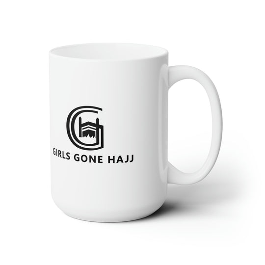 Girls Gone Hajj White Ceramic Mug, 15oz