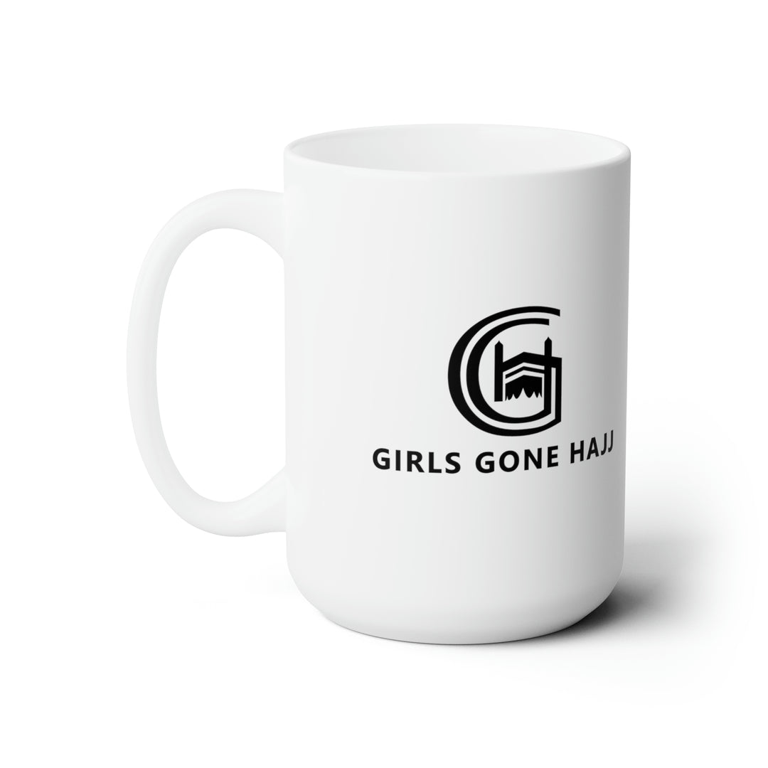 Girls Gone Hajj White Ceramic Mug, 15oz
