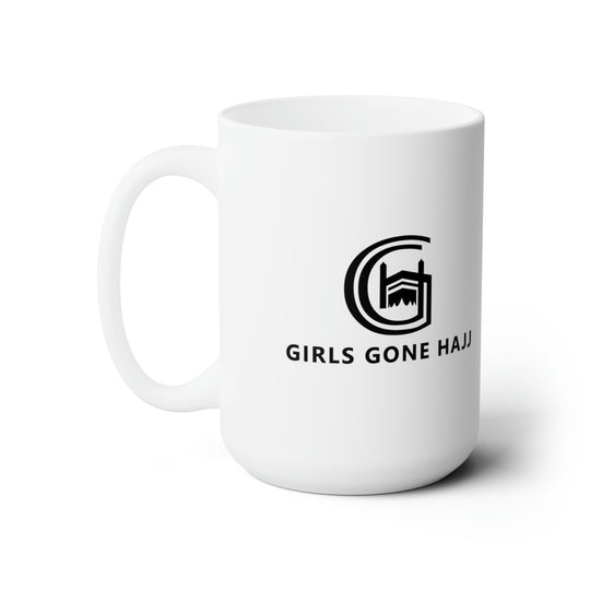 Girls Gone Hajj White Ceramic Mug, 15oz