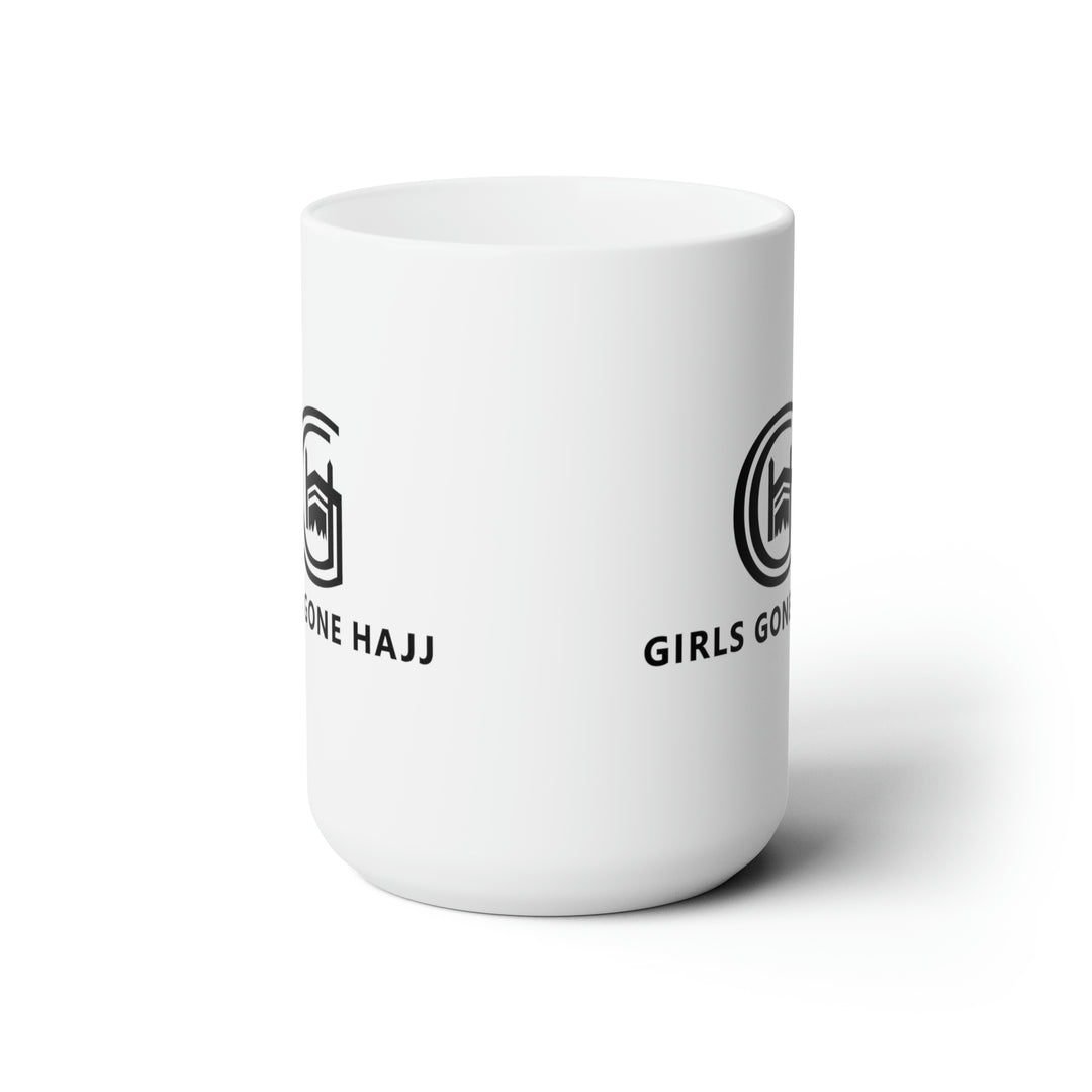 Girls Gone Hajj White Ceramic Mug, 15oz