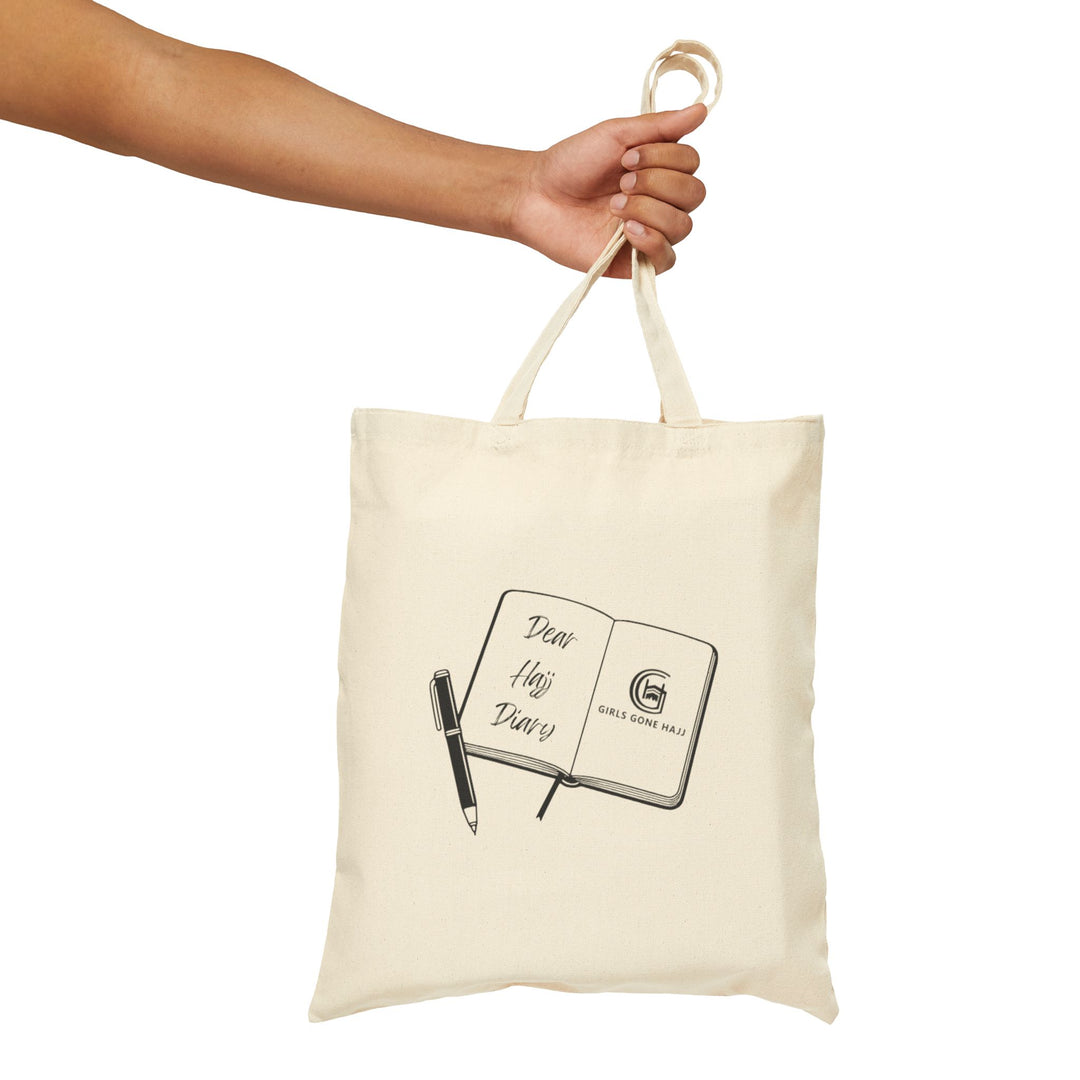 Dear Hajj Diary - Canvas Tote Bag