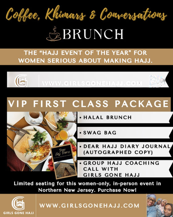 Coffee, Khimars & Conversations Brunch 2026 - VIP First Class Package